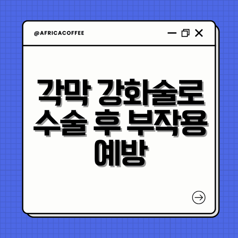 각막 강화술