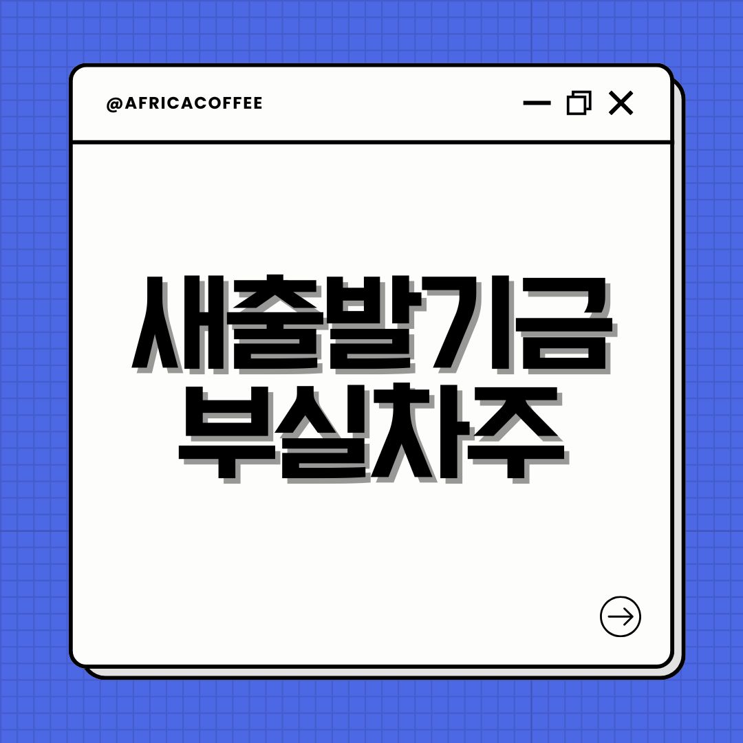 새출발기금 부실차주